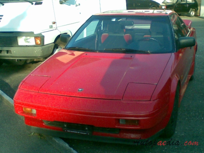 Toyota MR2 1st generation AW10, AW11 1984-1989, left front view