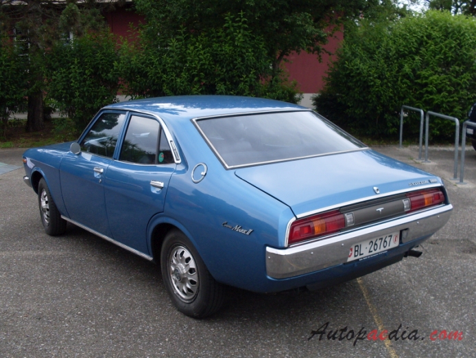 Toyota Mark II 2nd generation (Corona Mark II X10, X20 series) 1972-1976 (X10 sedan 4d),  left rear view