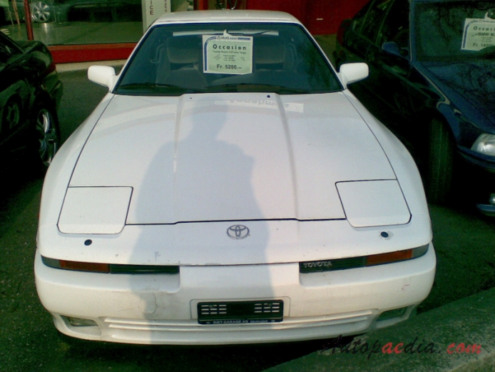 Toyota Supra Mark III 1986-1992 (1992 3.0i Turbo), front view