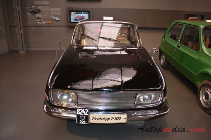 Trabant P 100 1961 (Paloma prototype sedan 4d), front view