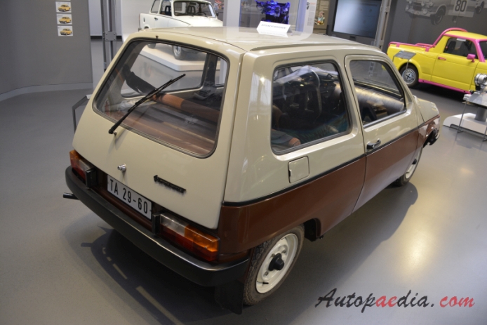 Trabant P 601 WE II 1981-1982 (1982 prototype hatchback 3d), right rear view