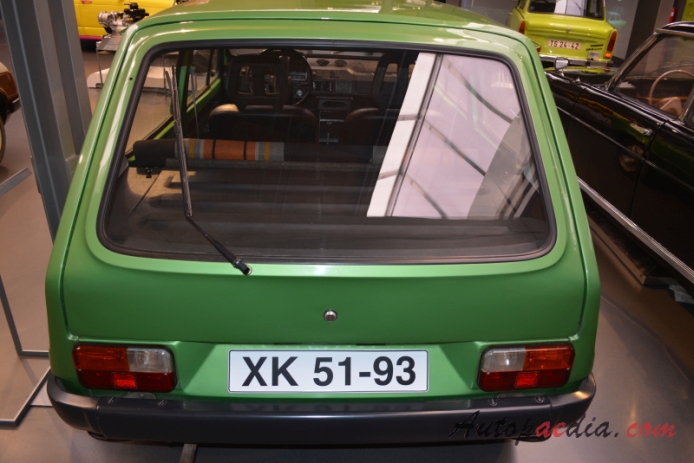 Trabant P 610 1973-1979 (1979 prototype hatchback 3d), rear view