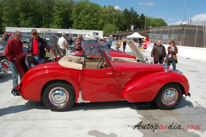 Triumph 1800 Roadster, Triumph 2000 Roadster 1946-1949 (1946 1800), prawy bok