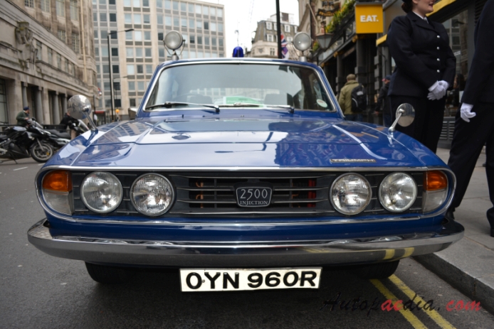 Triumph 2000 Mk2 1969-1977 (1969-1975 2500 Injection Police Car seda, front view