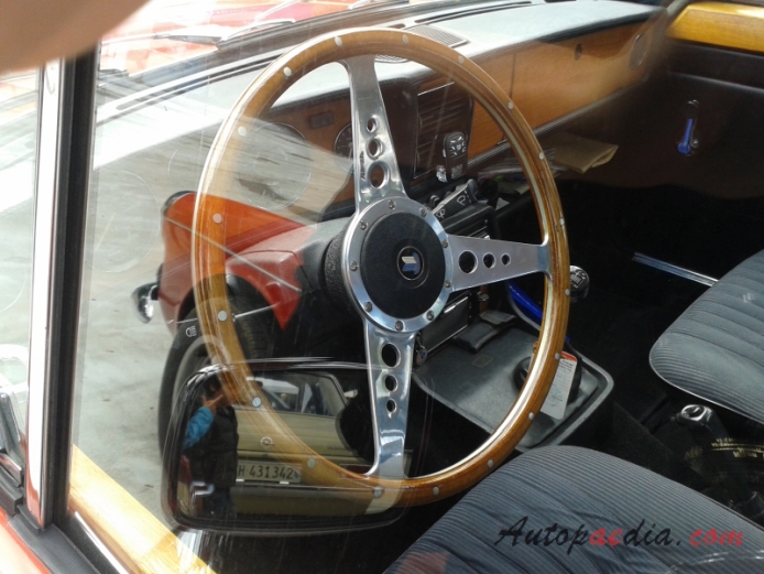 Triumph 2000 Mk2 1969-1977 (2000 TC seda, interior