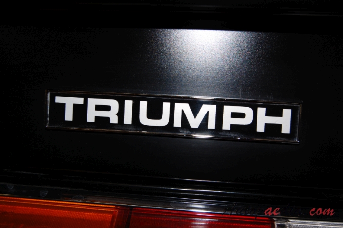 Triumph Dolomite Sprint 1973-1980, emblemat tył 
