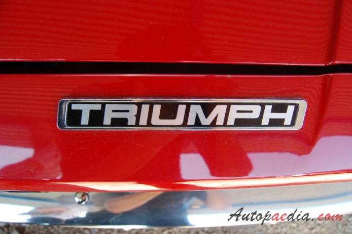 Triumph Dolomite Sprint 1973-1980 (1974), emblemat przód 
