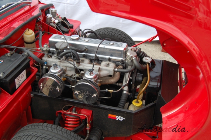 Triumph GT6 1966-1973 (1969-1970 Mk II), silnik 
