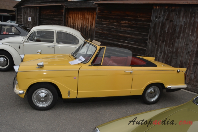 Triumph Herald 1959-1971 (1963 1200 convertible 2d), left side view
