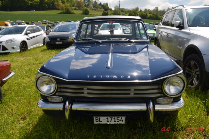 Triumph Herald 1959-1971 (1967-1971 13/60 sedan 2d), front view