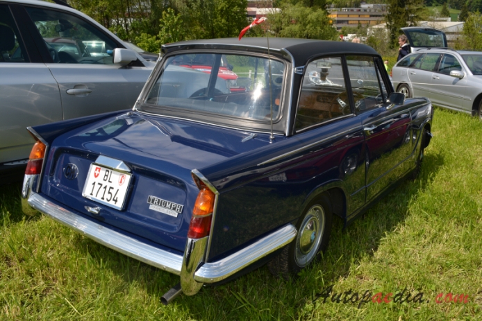 Triumph Herald 1959-1971 (1967-1971 13/60 sedan 2d), right rear view