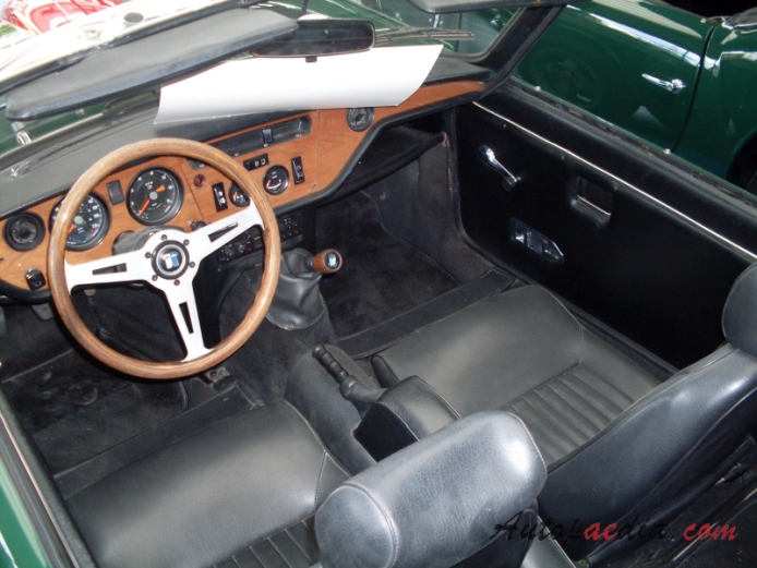 Triumph Spitfire Mark IV 1971-1980 (1972 GT6 2000ccm), interior