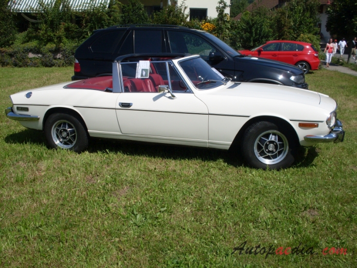 Triumph Stag 1970-1977 (1971 cabriolet 2d), right side view
