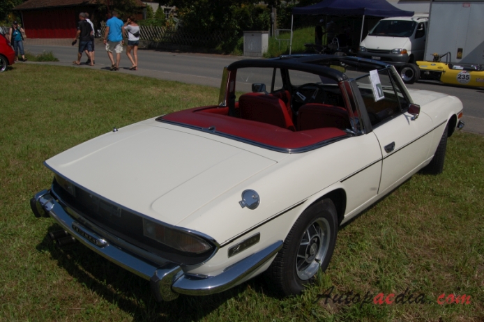 Triumph Stag 1970-1977 (1971 cabriolet 2d), right rear view