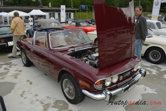Triumph Stag 1970-1977 (1972 cabriolet 2d), right front view