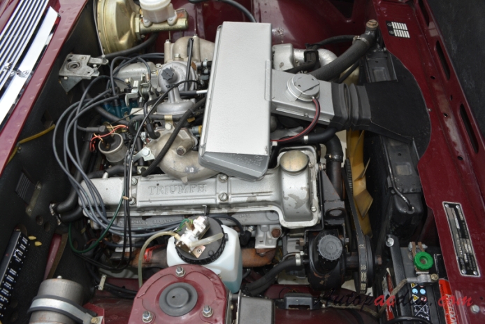 Triumph Stag 1970-1977 (1972 cabriolet 2d), engine  