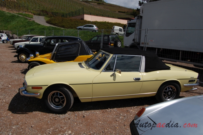 Triumph Stag 1970-1977 (1973-1977 cabriolet 2d), lewy bok