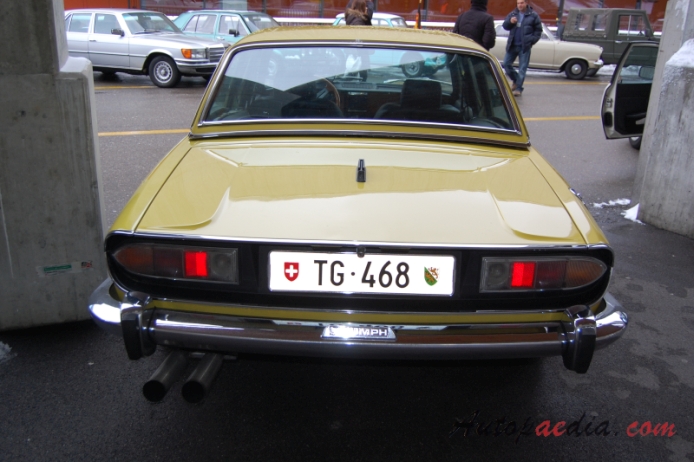 Triumph Stag 1970-1977 (1973-1977 cabriolet 2d), tył