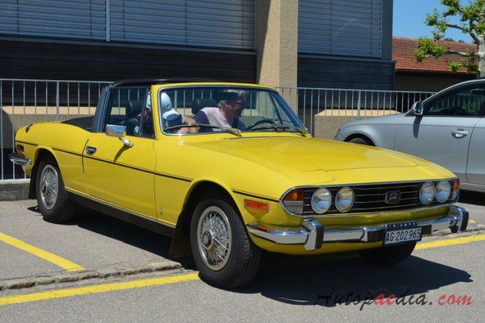 Triumph Stag 1970-1977 (1973 MK II cabriolet 2d), right front view