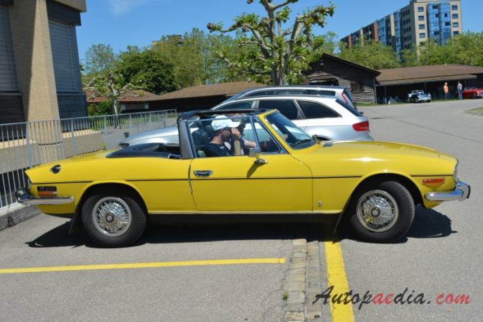 Triumph Stag 1970-1977 (1973 MK II cabriolet 2d), right side view