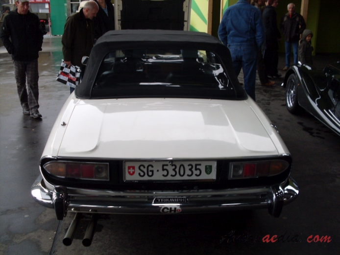 Triumph Stag 1970-1977 (1973 cabriolet 2d), tył