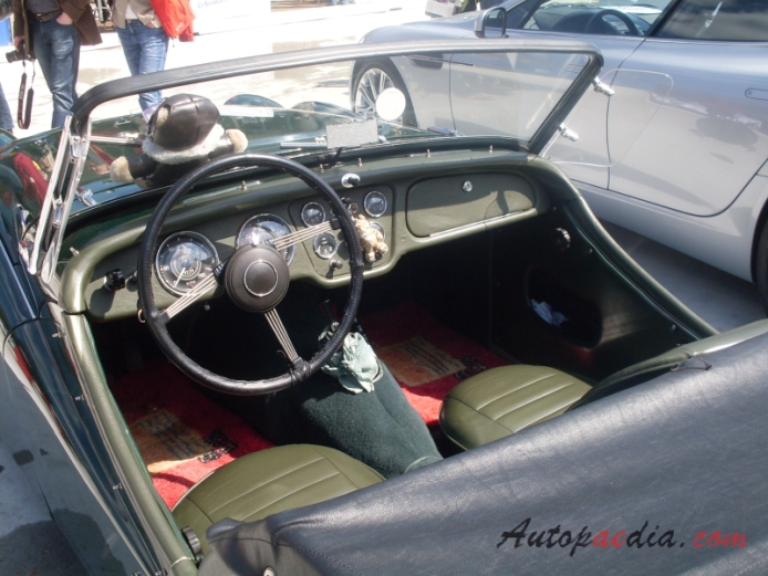 Triumph TR3 1955-1962 (1957-1962 TR3A, TR3B roadster 2d), wnętrze