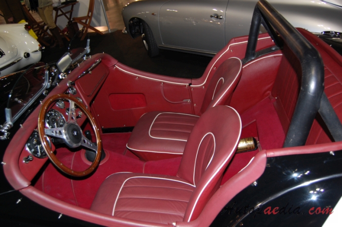 Triumph TR3 1955-1962 (1957 roadster 2d), wnętrze