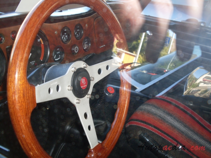 Triumph TR5 1967-1968 (1969 roadster), wnętrze