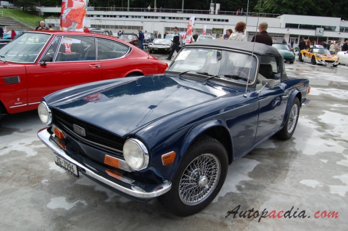 Triumph TR6 1969-1976 (1974), lewy przód