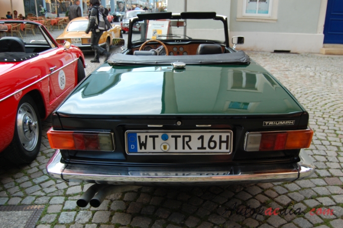 Triumph TR6 1969-1976 (1976), tył