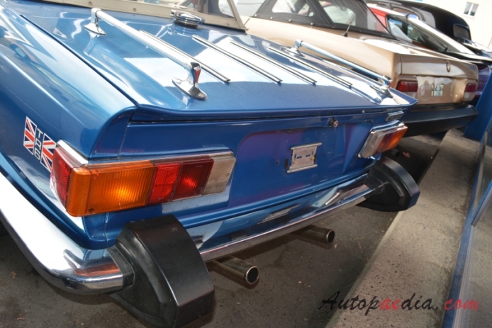 Triumph TR6 1969-1976 (1976), rear view