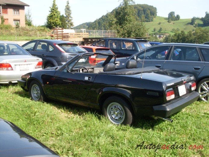 Triumph TR7 1974-1981 (1979-1981 convertible 2d),  left rear view