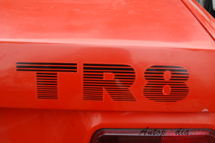 Triumph TR8 1980-1981 (Coupé 2d), rear emblem  