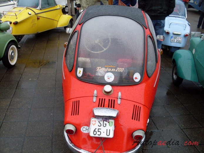 Trojan 200 1960-1966 (1962), rear view