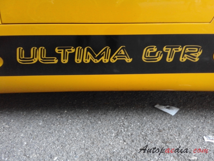 Ultima GTR 1999-2015 (auto wyścigowe), emblemat bok 