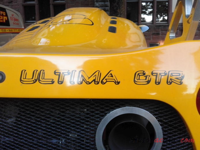 Ultima GTR 1999-2015 (auto wyścigowe), emblemat tył 