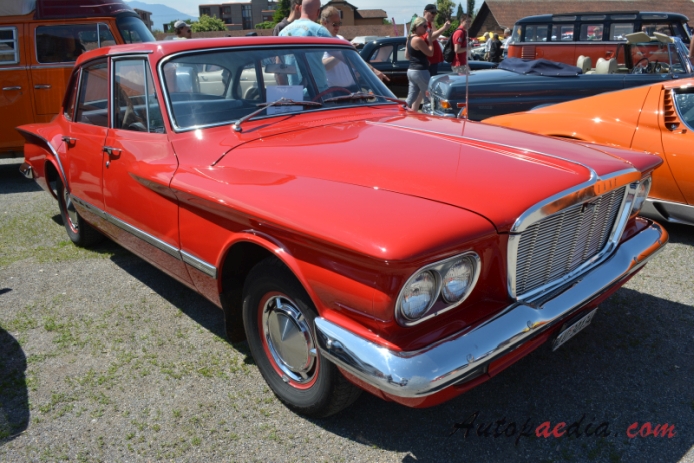 Chrysler Valiant 1. generacja 1960-1962 (1962 sedan 4d), prawy przód