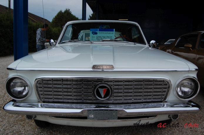 Chrysler Valiant 2. generacja 1963-1966 (1963 Signet 200 hardtop 2d), przód