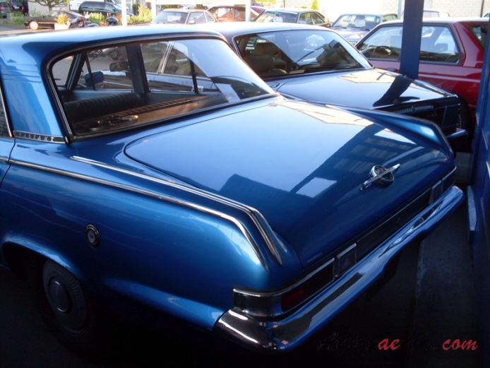 Chrysler Valiant 2nd generation 1963-1966 (1963 V200 sedan 4d),  left rear view