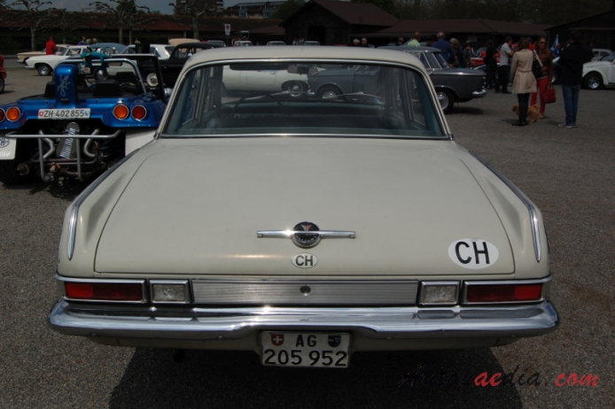 Chrysler Valiant 2nd generation 1963-1966 (1963 sedan 4d), rear view
