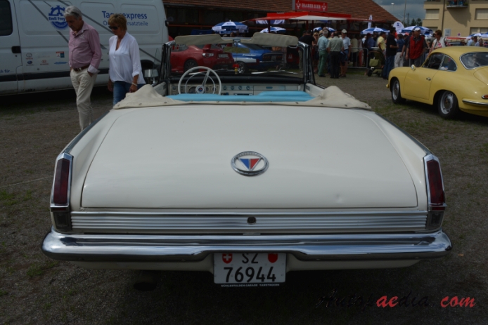Chrysler Valiant 2nd generation 1963-1966 (1964 cabriolet 2d), rear view
