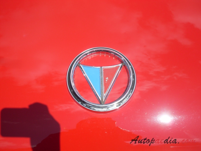 Chrysler Valiant 2nd generation 1963-1966 (1964 hardtop 2d), rear emblem  