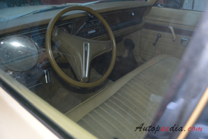 Chrysler Valiant 4th generation 1974-1976 (sedan 4d), interior