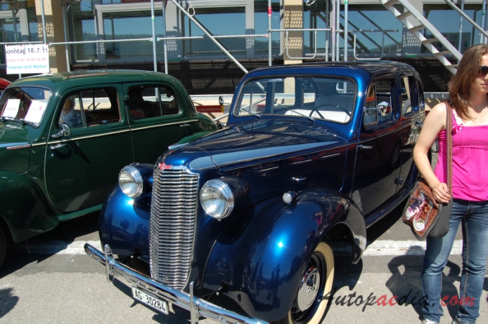 Vauxhall 14-6 1938-1948 (saloon 4d), lewy przód
