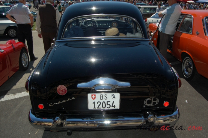 Vauxhall Cresta E 1954-1957 (sedan 4d), tył
