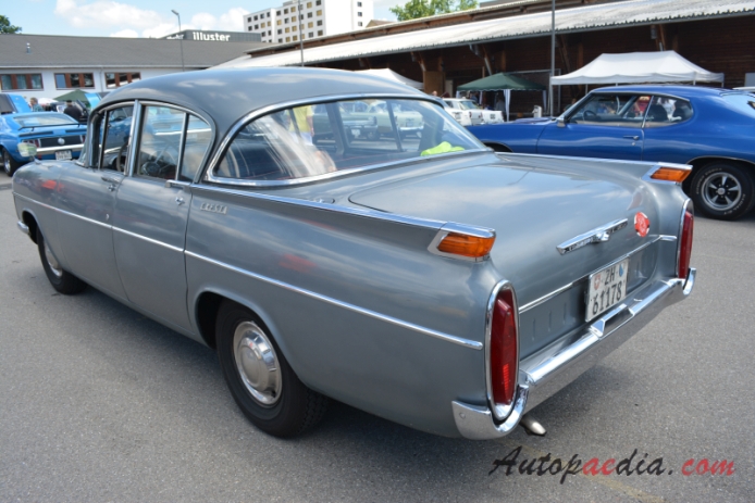 Vauxhall Cresta PA 1957-1962 (1959-1962 saloon 4d),  left rear view