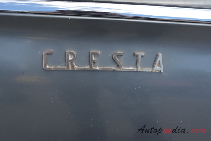 Vauxhall Cresta PA 1957-1962 (1959-1962 saloon 4d), side emblem 