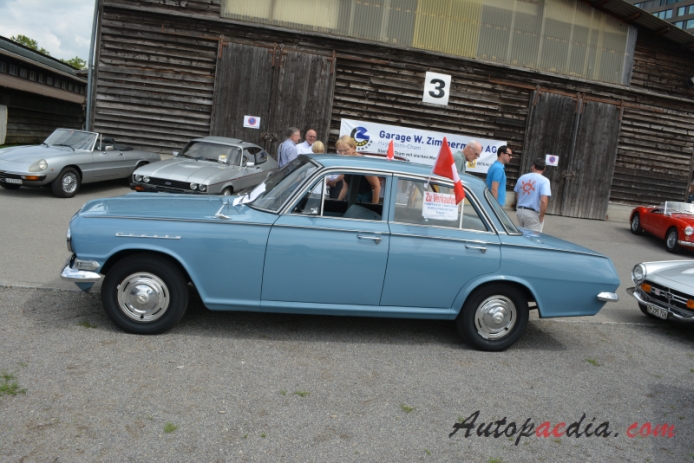 Vauxhall Cresta PB 1962-1965 (1964 2,6L saloon 4d), lewy bok
