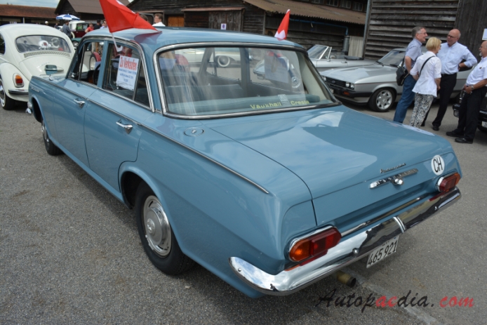 Vauxhall Cresta PB 1962-1965 (1964 2,6L saloon 4d), lewy tył