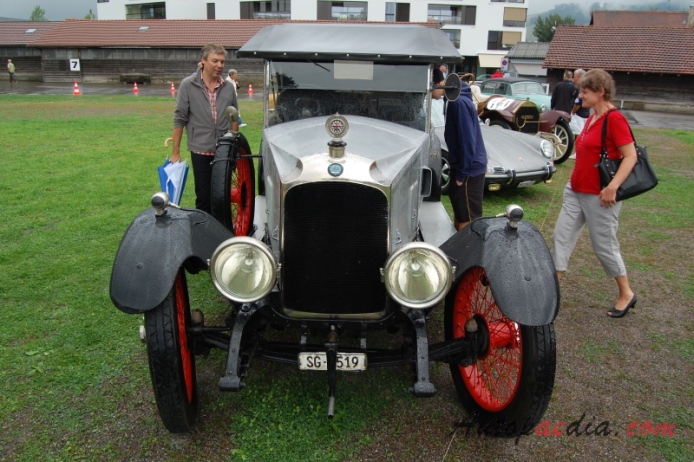 Vauxhall 30/98 1913-1927 (roadster 2d), przód